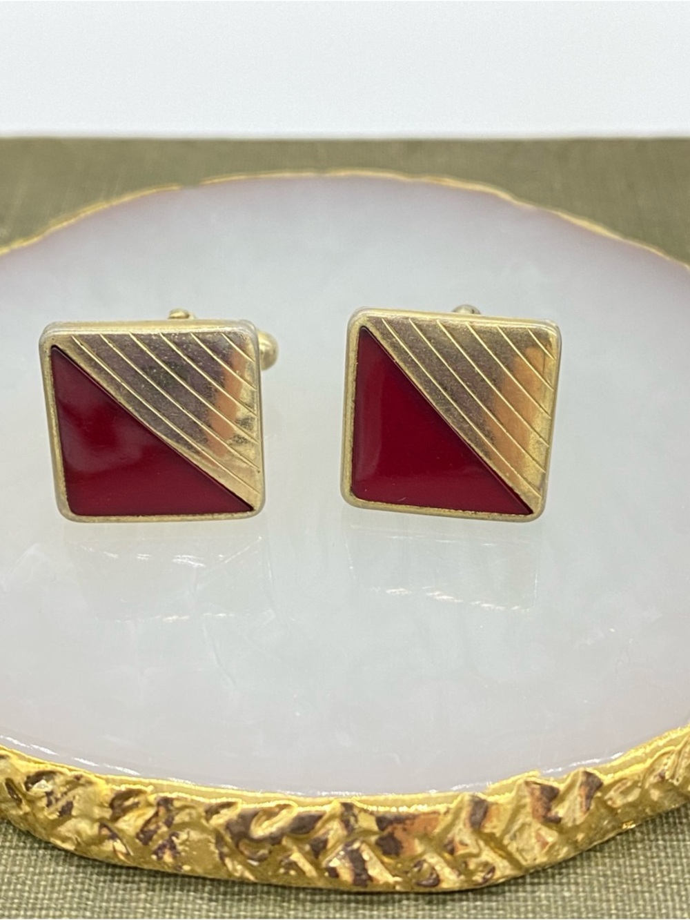 Anson Mid Century Cuff Links Vintage